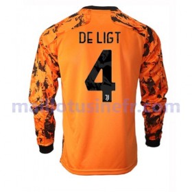 Maillot de Foot Juventus Matthijs de Ligt 4 Troisième 2020-21 Manches Longues